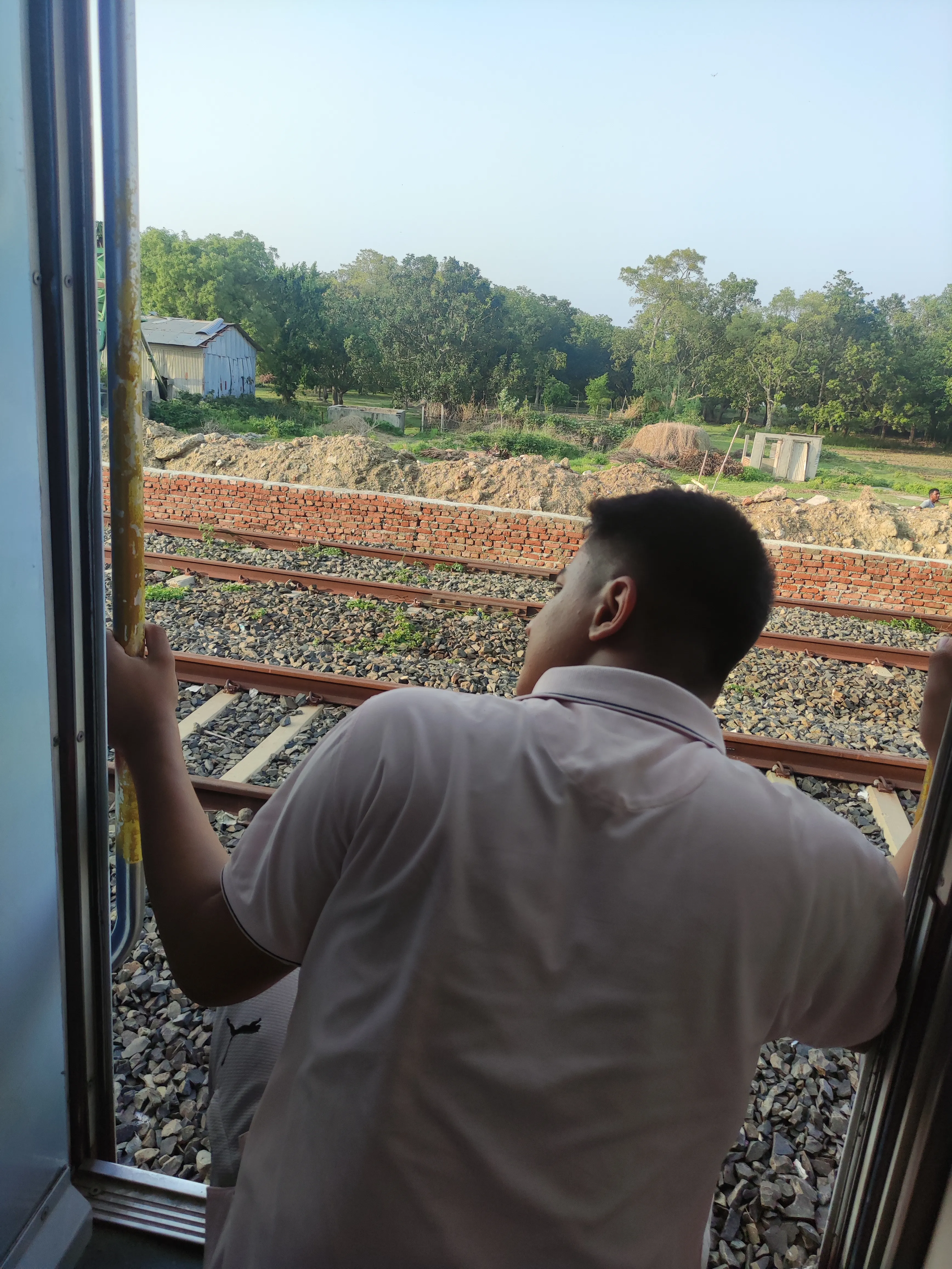 picture of me in train